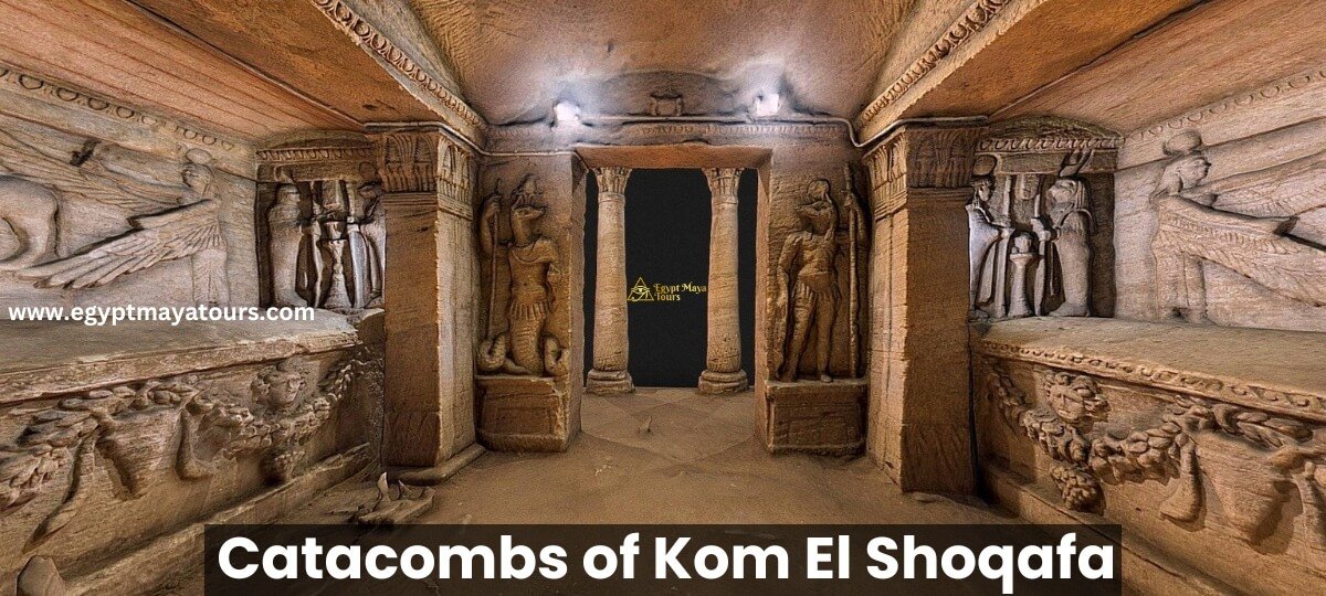 Catacombs of Kom el Shoqafa Egypt